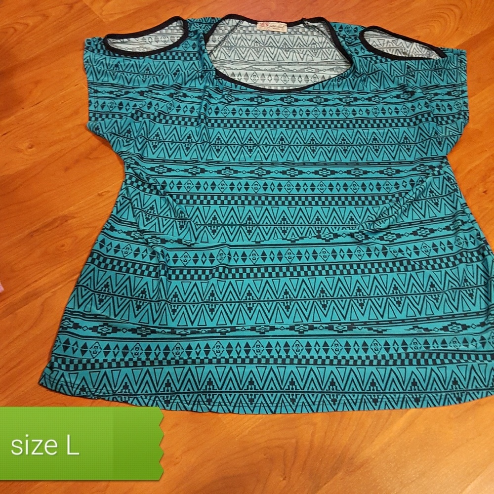 Cold shoulder shirt